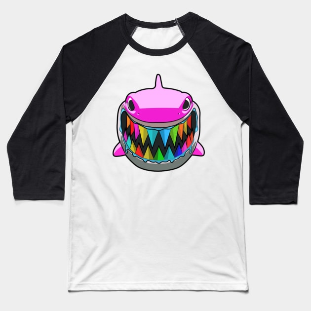 Shark 6ix9ine Baseball T-Shirt by kyokyyosei